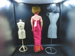 tall jointed vinyl doll red bk